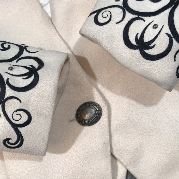 Saddle Ridge Vintage Collection Western Style Cream with Black Detailing size XL - Picture 13 of 13